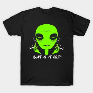 Aliens Cigarette Smoking Ufo Scifi Solar T-Shirt